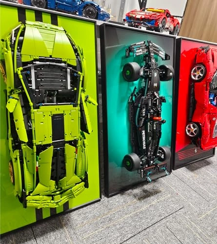 Lego Technic Mercedes-AMG F1 W14 E Display Wallboard - 29.5 x 17.7in Green