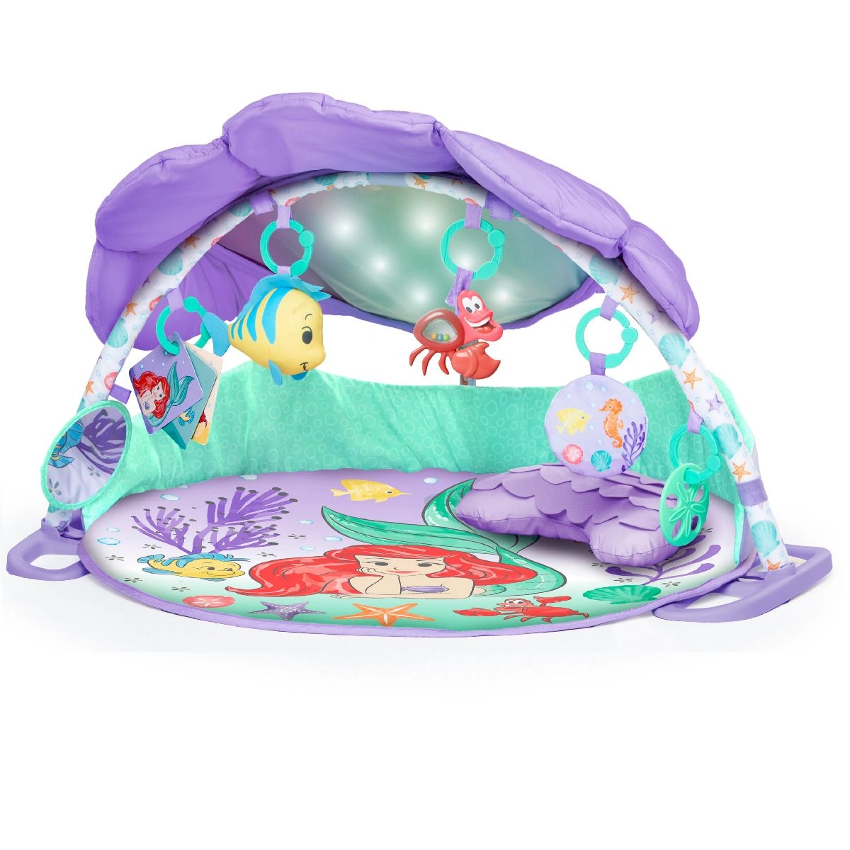 Bright Starts Twinkle Trove Lights & Music Activity Gym - Mermaid 0 month