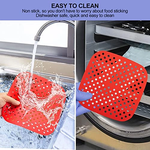 Air Fryer Mats - Silicone 4pcs