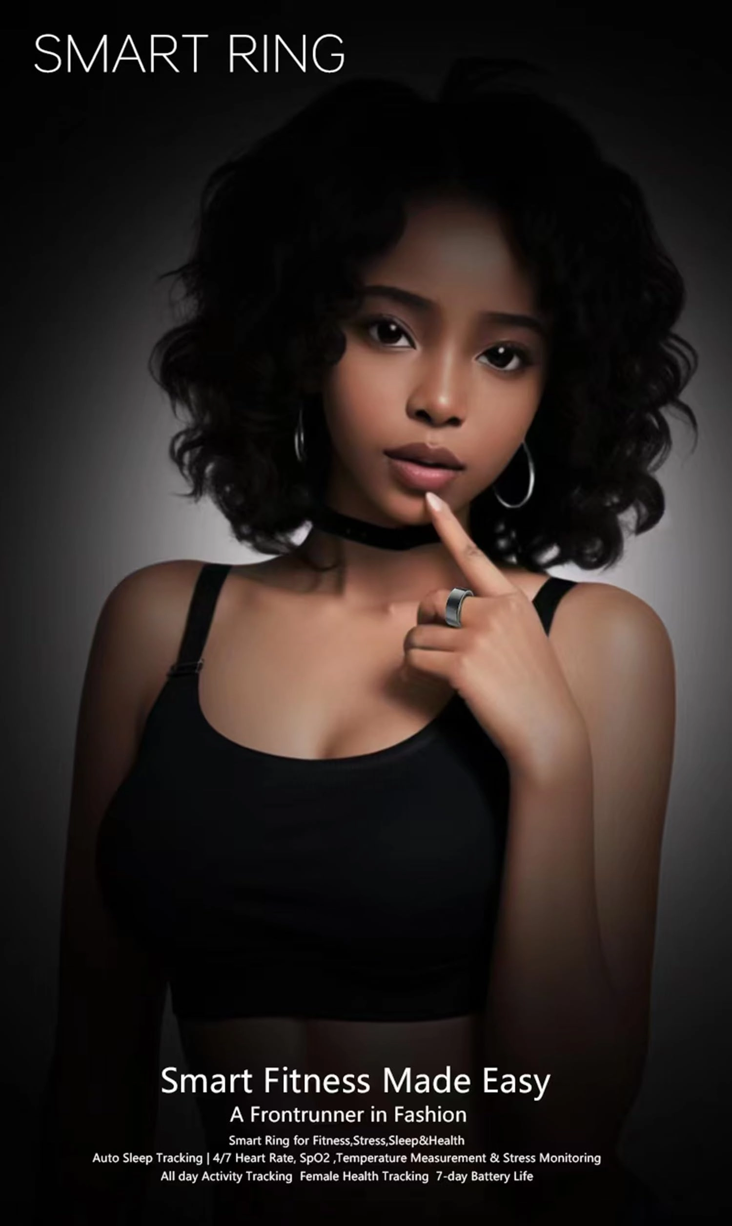 Smart Ring - Bluetooth Health Tracker