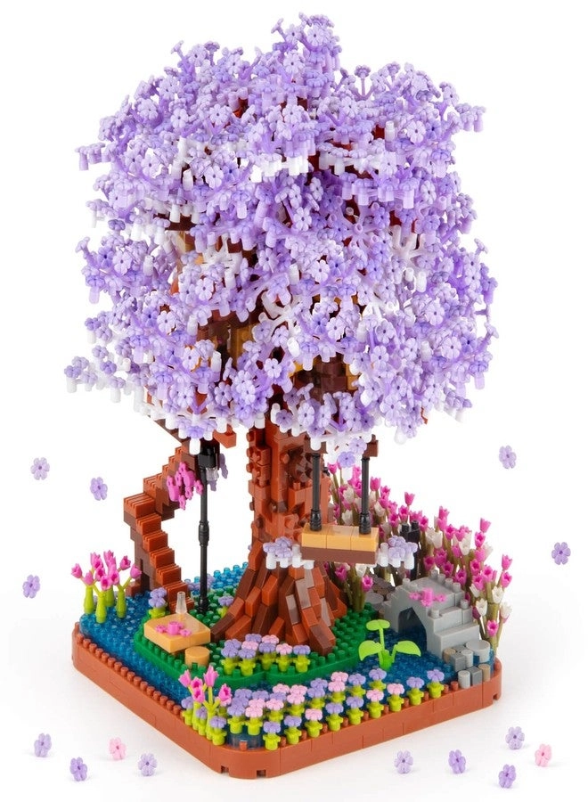 HIGH GODO Cherry Blossom Bonsai Tree - Micro Building Set
