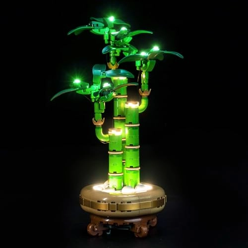 LED Light Set - Compatible with LEGO 10344 Lucky Bamboo 10 lights USB cable battery case