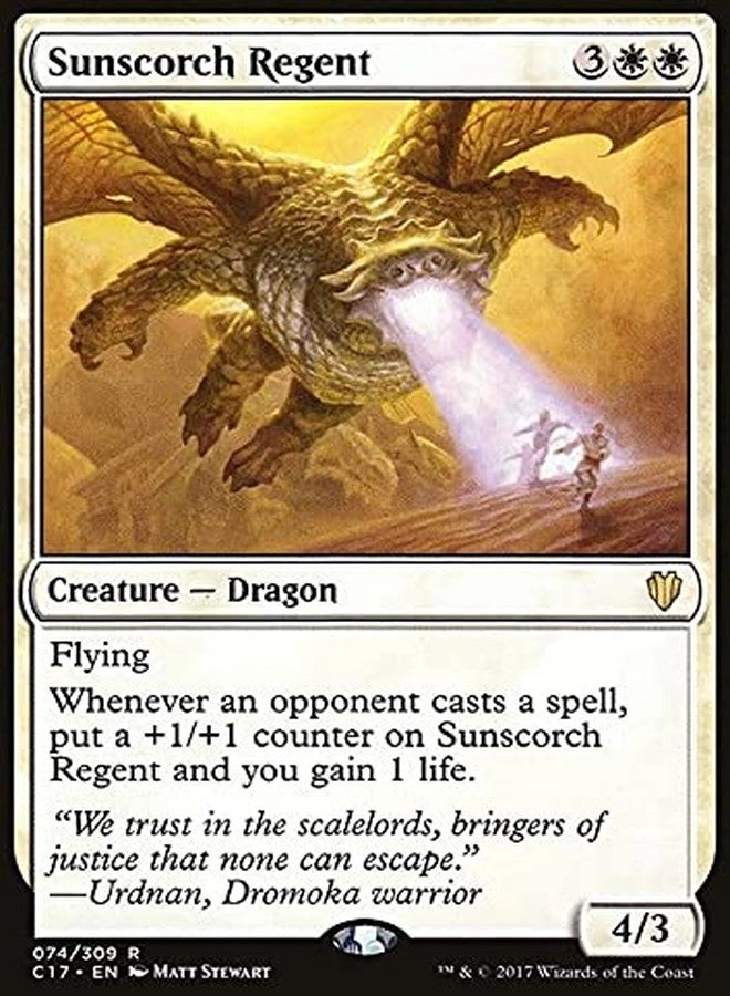 Magic: The Gathering Singles MTG Magic: The Gathering Sunscorch Regent 74
