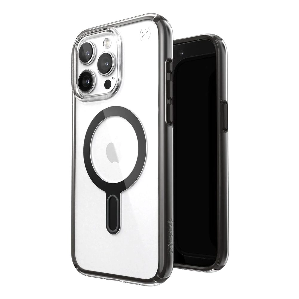 Speck Presidio Perfect-Clear Clicklock Case with MagSafe for iPhone 15 Pro Max