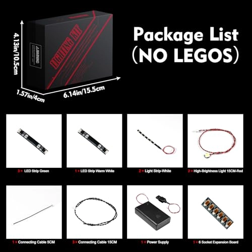 LED Lighting Compatible with Lego Lamborghini Huracán Tecnica 42161