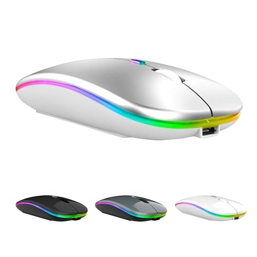 LED Wireless Mouse - Bluetooth USB