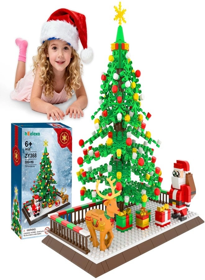 Eelexa Christmas Tree Building Block - Santa Claus 586 pcs