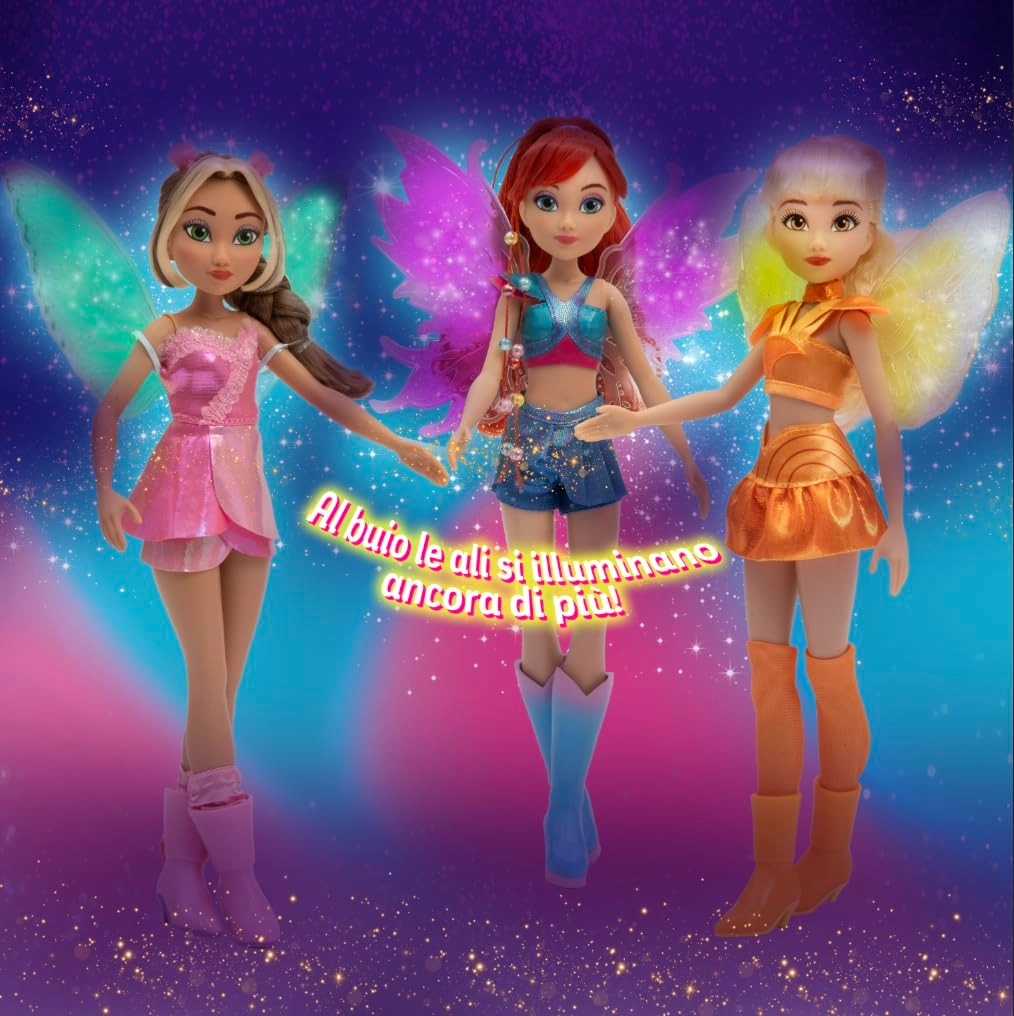 Bloom Doll - 27cm Light-Up Wings