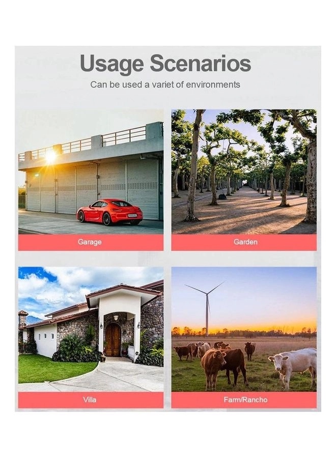 Outdoor Wireless Solar Surveillance Camera 4 MP