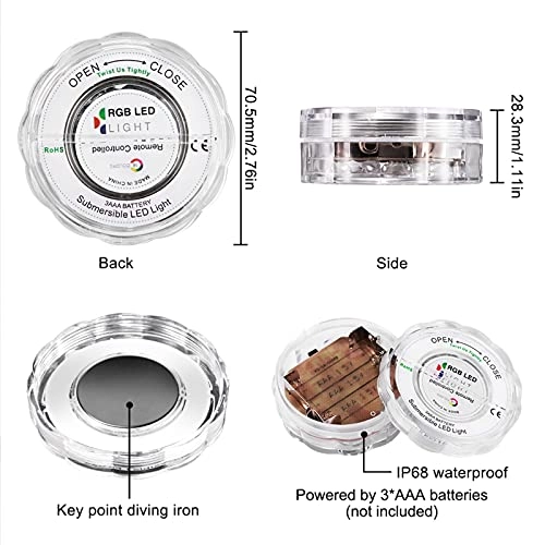 Diver LED RGB Subacuatic Lamps