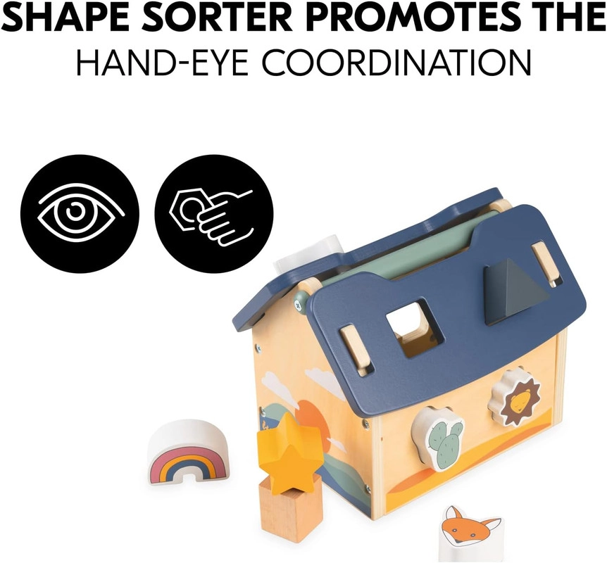 Sort'n'Build Shape Sorter - Suitable for 6 Months & Above. 8 piece(s)