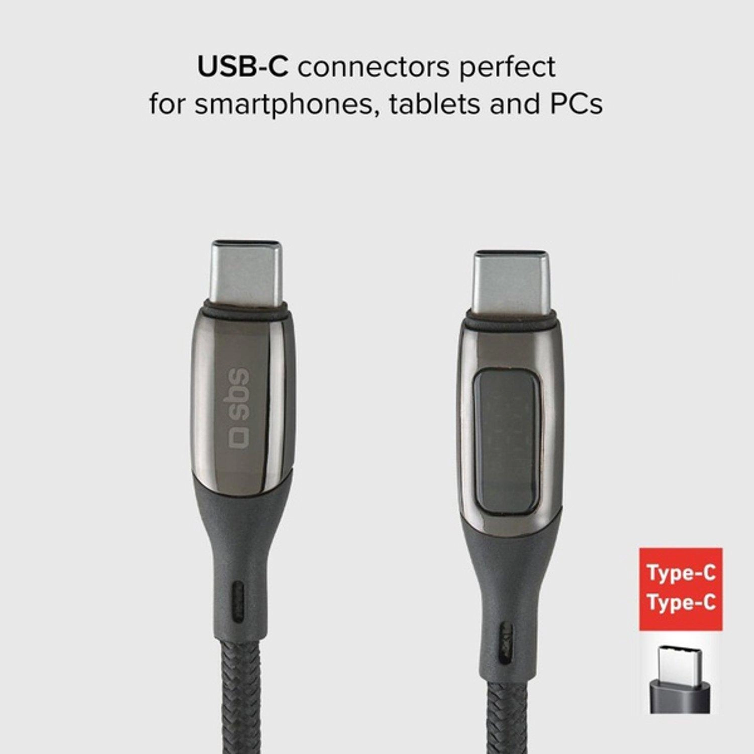 USB Type-C To Type-C Data Sync Charging Cable USB-C to USB-C 1m