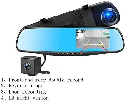 4.3" Hd 1080p Rearview Mirror Dash Cam