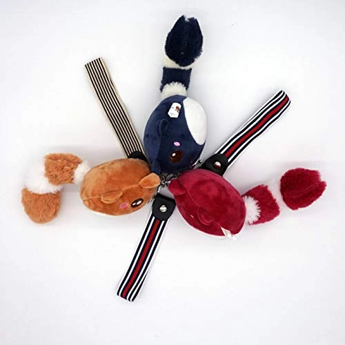 Raccoon Long Tail Plush 20 cm Key Holder