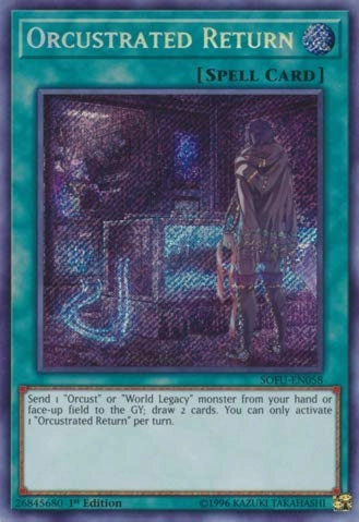 Konami Orcrustrated Return - 1st Edition Secret Rare
