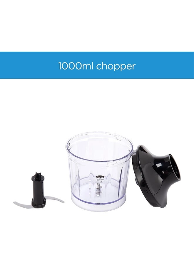 MJ-BH1001W - Hand Blender with Chopper Bowl and Whisk Attachments