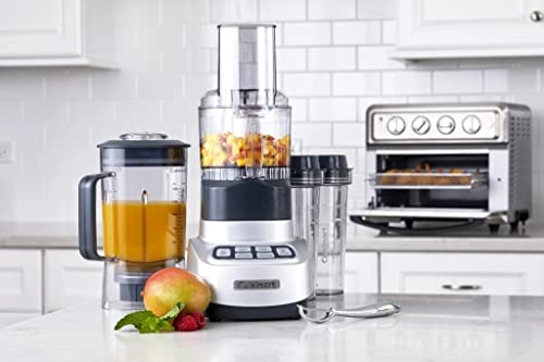 BFP-650 - 2-in-1 blender/food processor, Pre-programmed smoothie and ice crush, 3-Cup food processor attachment
