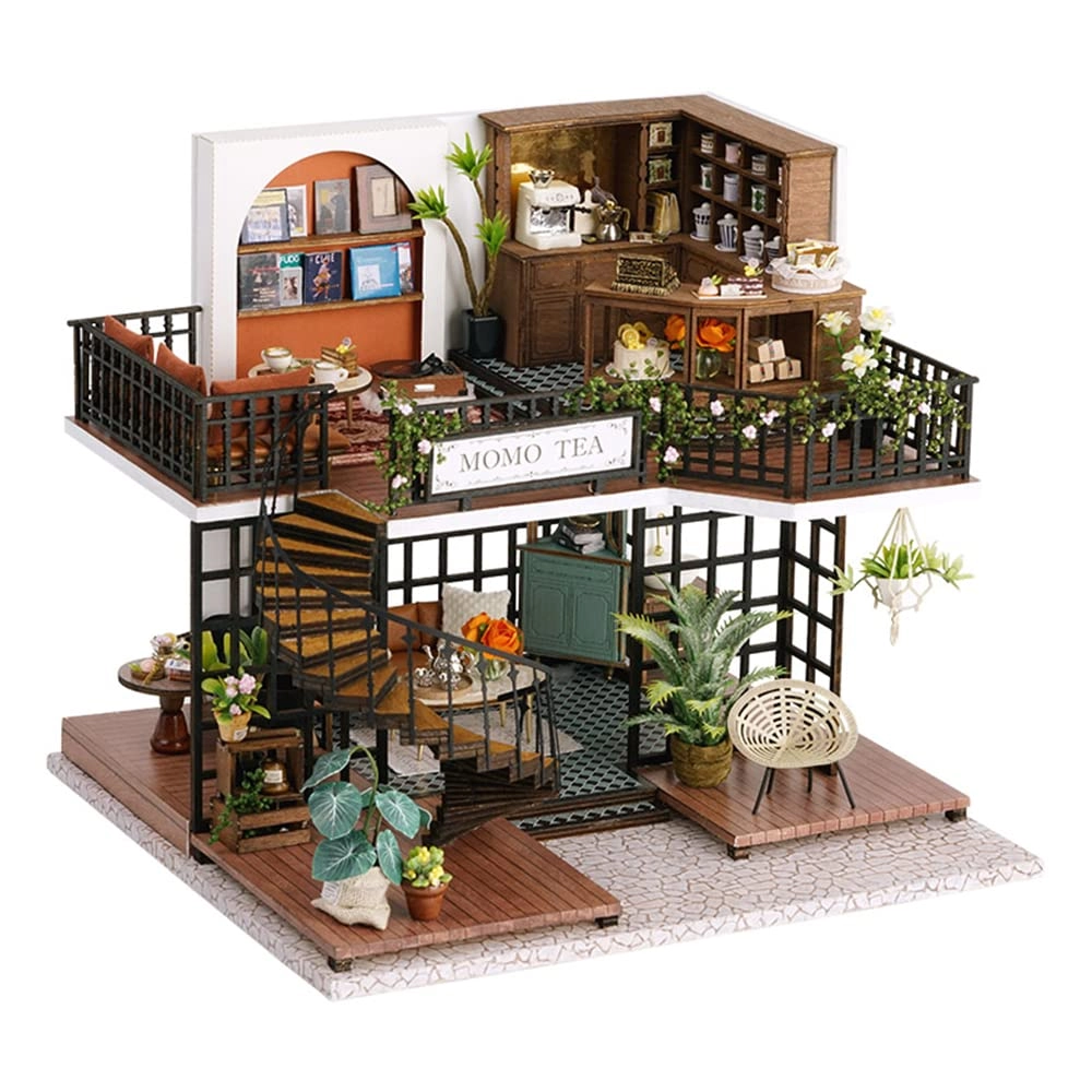 DIY Miniature Dollhouse Kit - Warm Moment 1:24