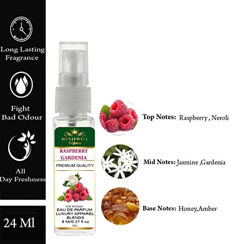 Raspberry Jasmine Pine Pepper Musk Eau de Parfum 24ml Pack