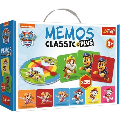 Memos Classic & Plus Paw Patrol - 3 years and up 1 pieces