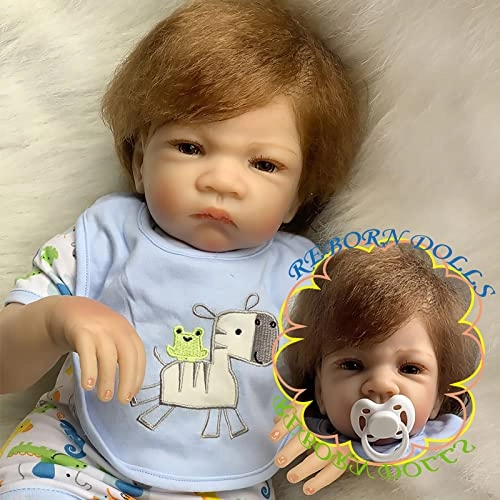 Rebirth Baby Doll - 20 Inch Vinyl Cotton Body Blue Eyes