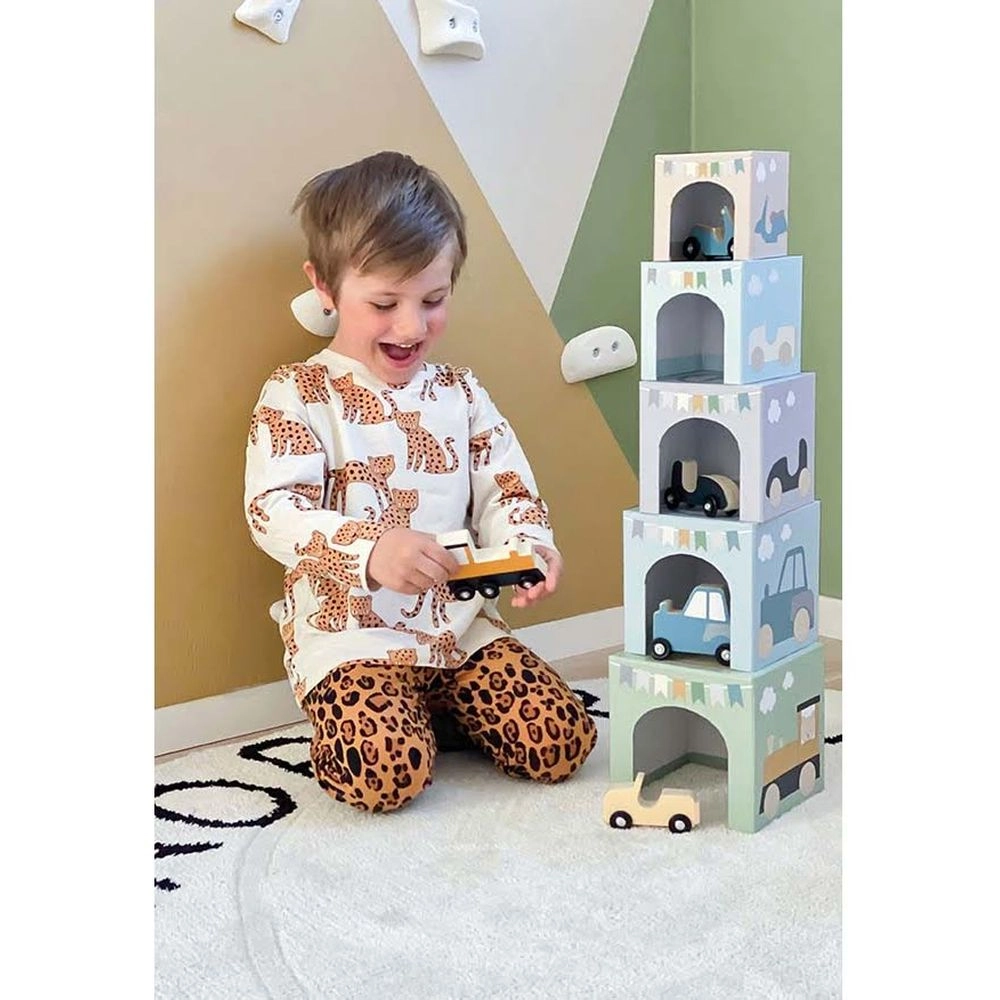 Stacking Cubes 1-5 - 2 years and above 5 pieces