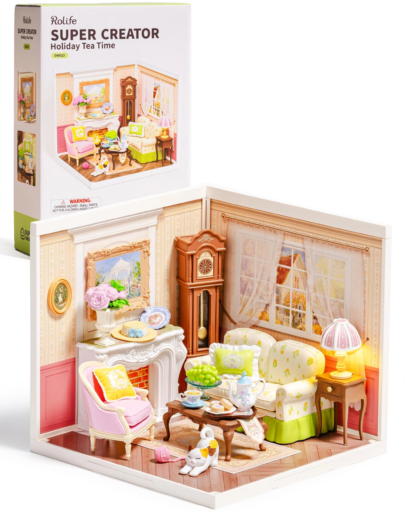 Unique Gifts Ideas Super Creator Kits - Holiday Tea Time 1:12 scale
