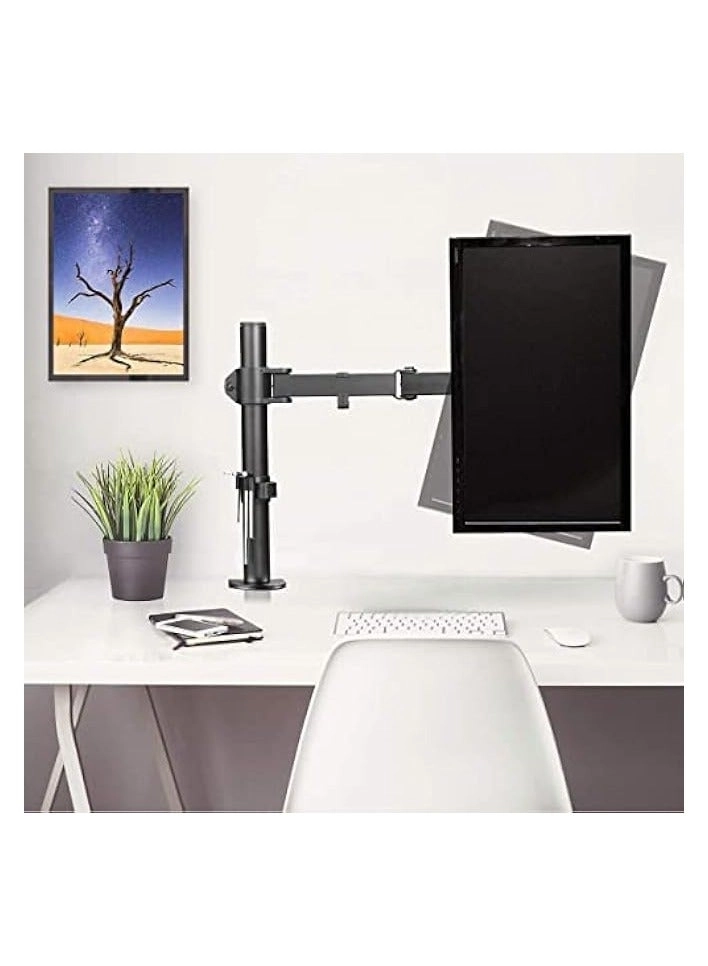 Monitor Mount Arm - Single 20 to 32 inches 75x75mm and 100x100mm