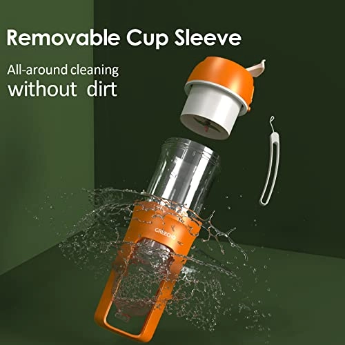 One-handed Drinking Mini Blender - Rechargeable USB Portable BPA-Free