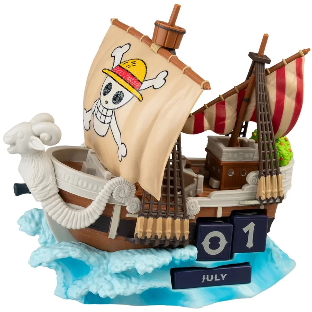 FUNKO TOYS Erik - One Piece - Going Merry Perpetual 3D Calendar (16.7 cm)