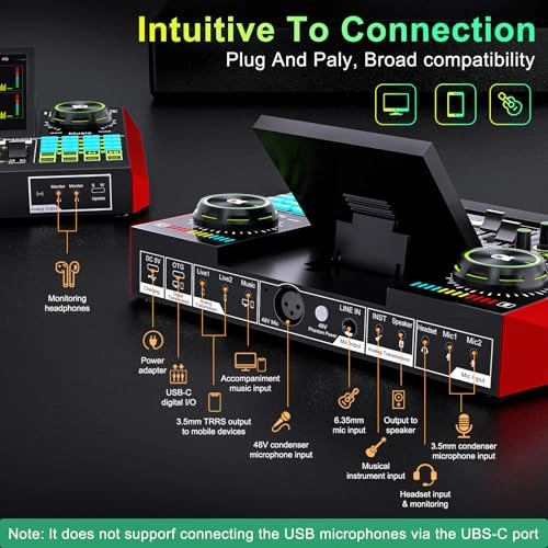 G10 + MIC(P15) 3.5mm-Mini-Jack+Wireless+USB Microphone