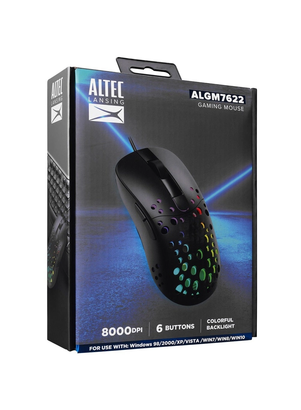 RGB Wired Gaming Mouse ALGM7622 - USB