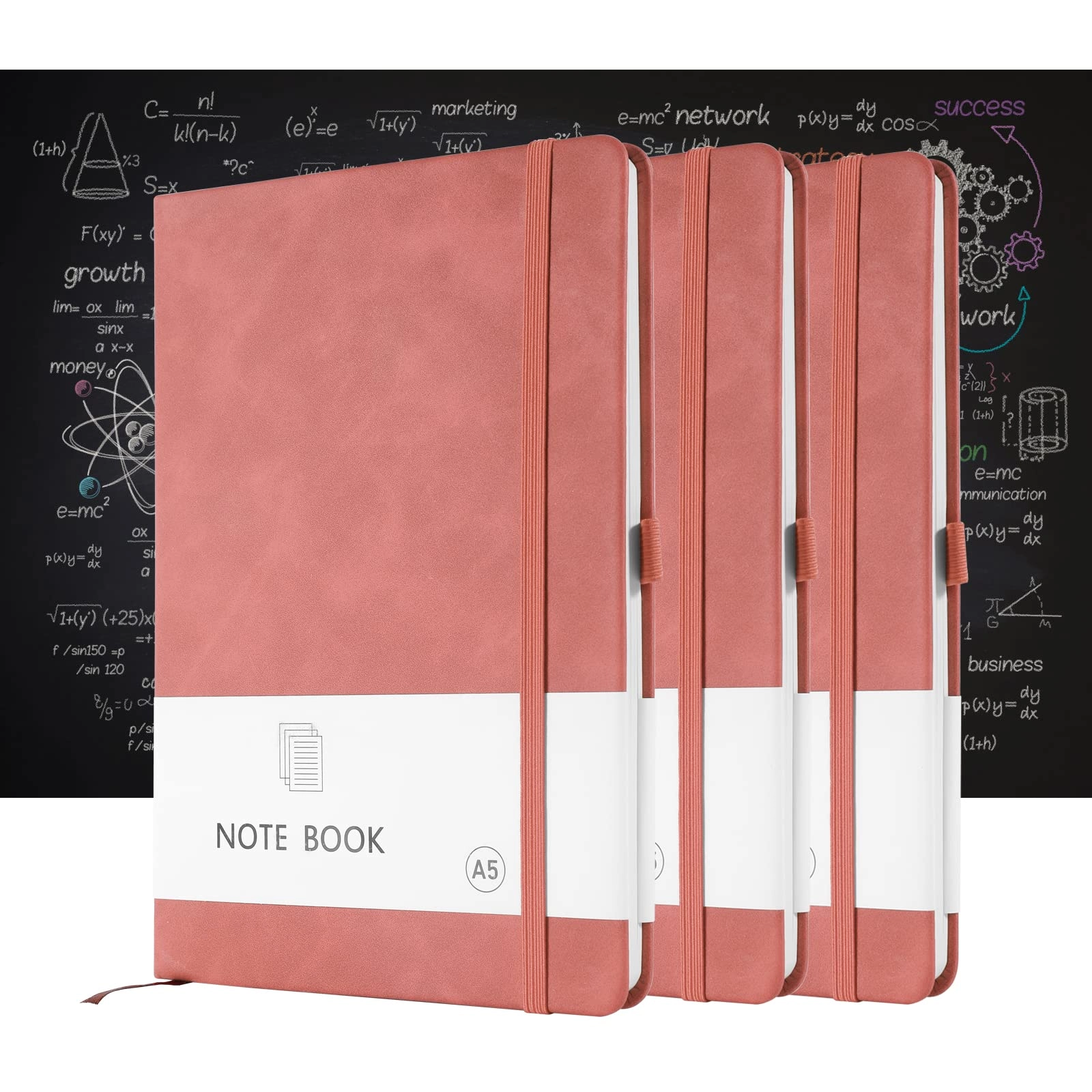 Notebook A5 Hardcover - Lined 200 Pages