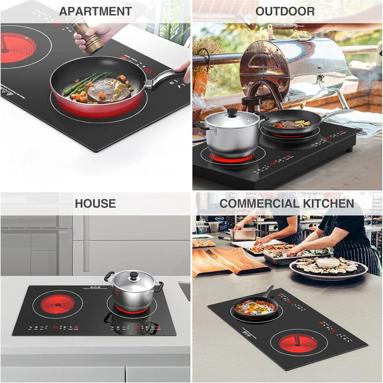 Electric Cooktop Induction hob