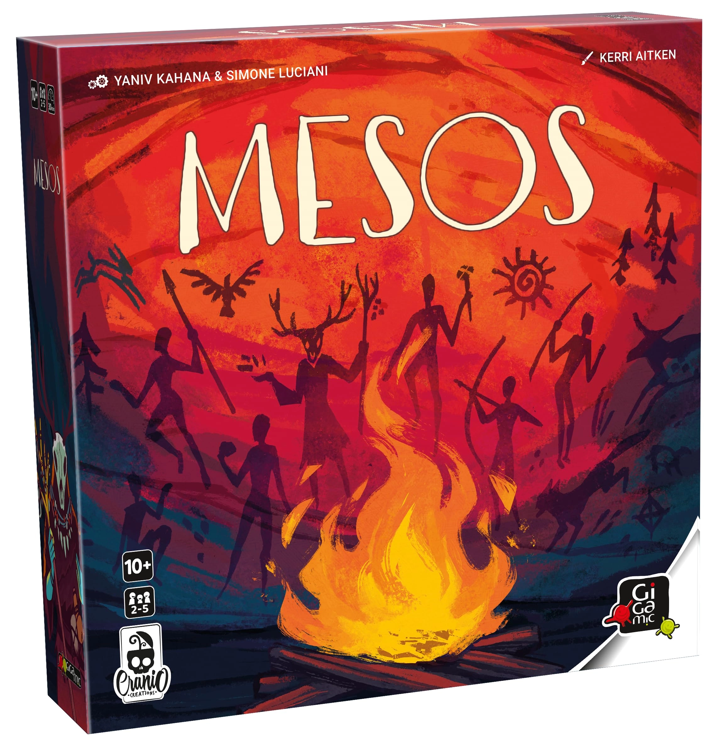Gigamic MESOS: Manage Your Tribe in the Age of Mesolithic - Strategy Game (French)