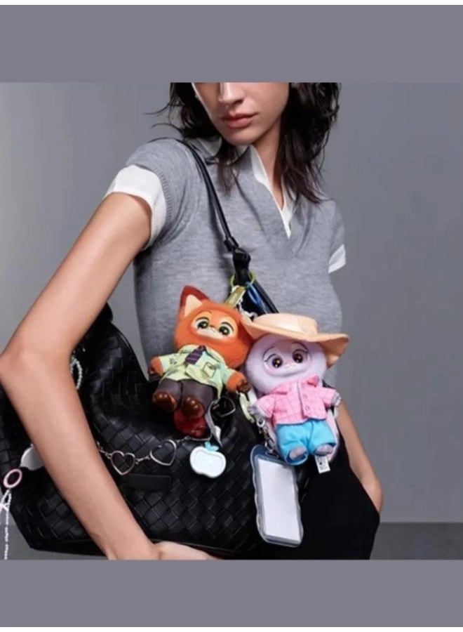 Zootopia Series Blind Box - Pack of 6 Vinyl Plush Pendant Keychain Mystery Pack