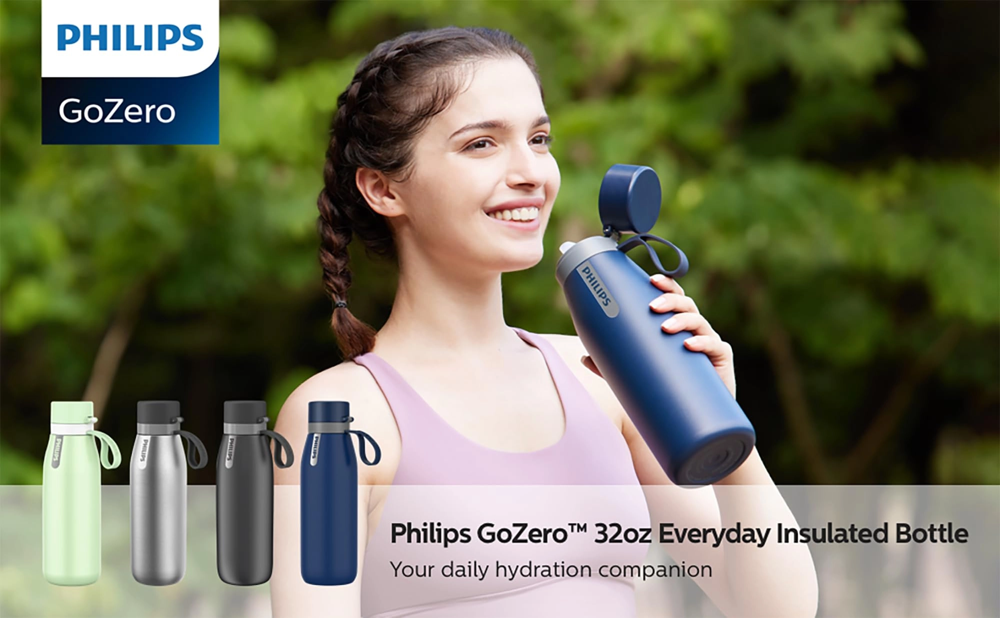 GoZero Everyday Water Bottle - Water Filter