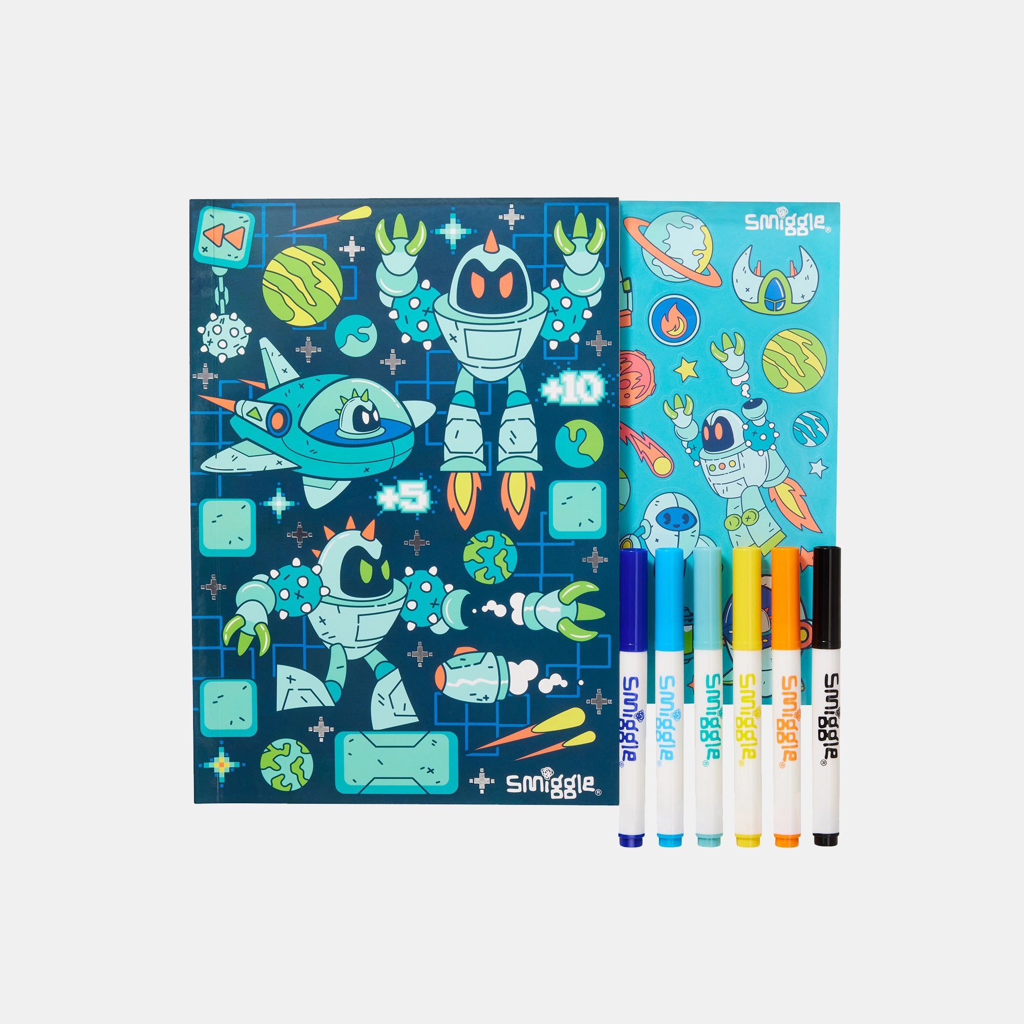 Smiggle Happy Tales Mess-Free Colour Art - 1+ years