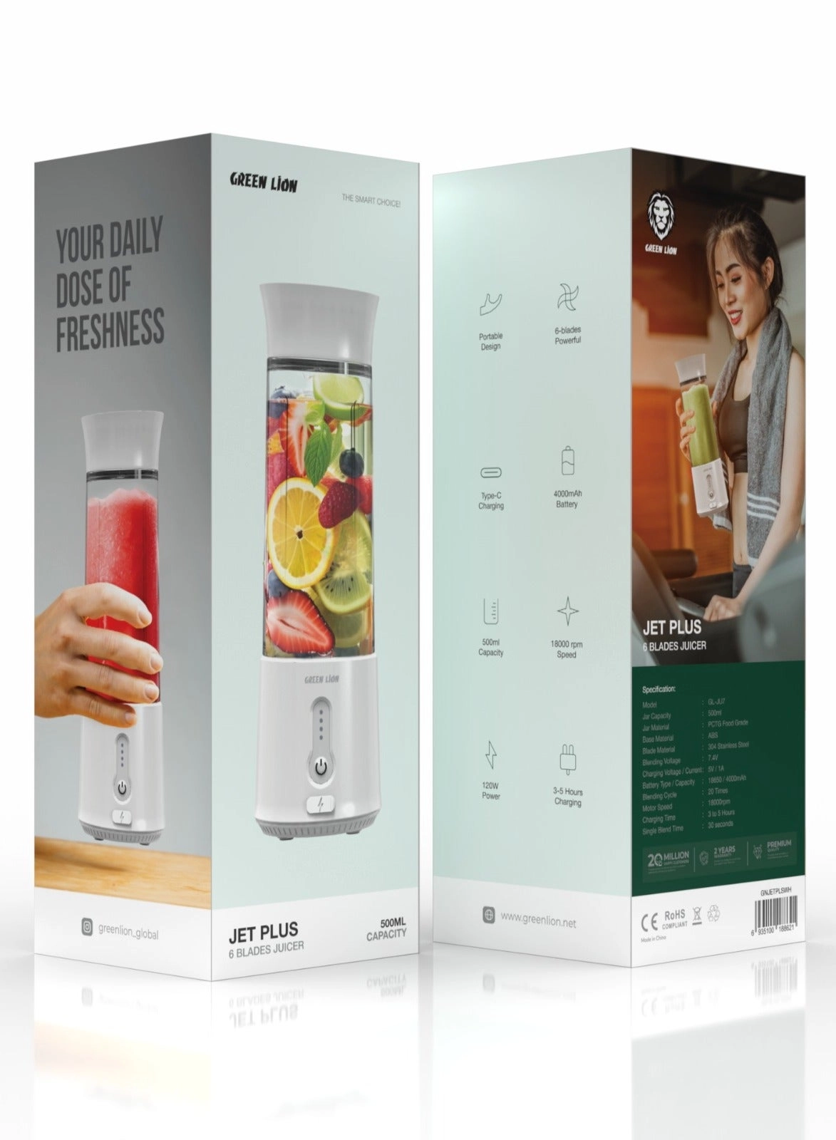 Jet Plus - 120W 500ml