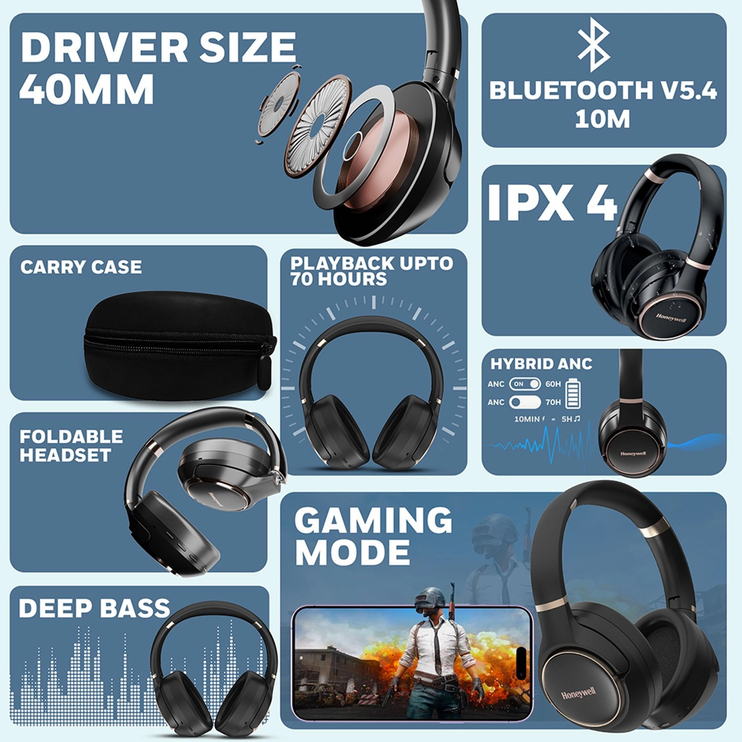 Trueno U20 Wireless Headphone