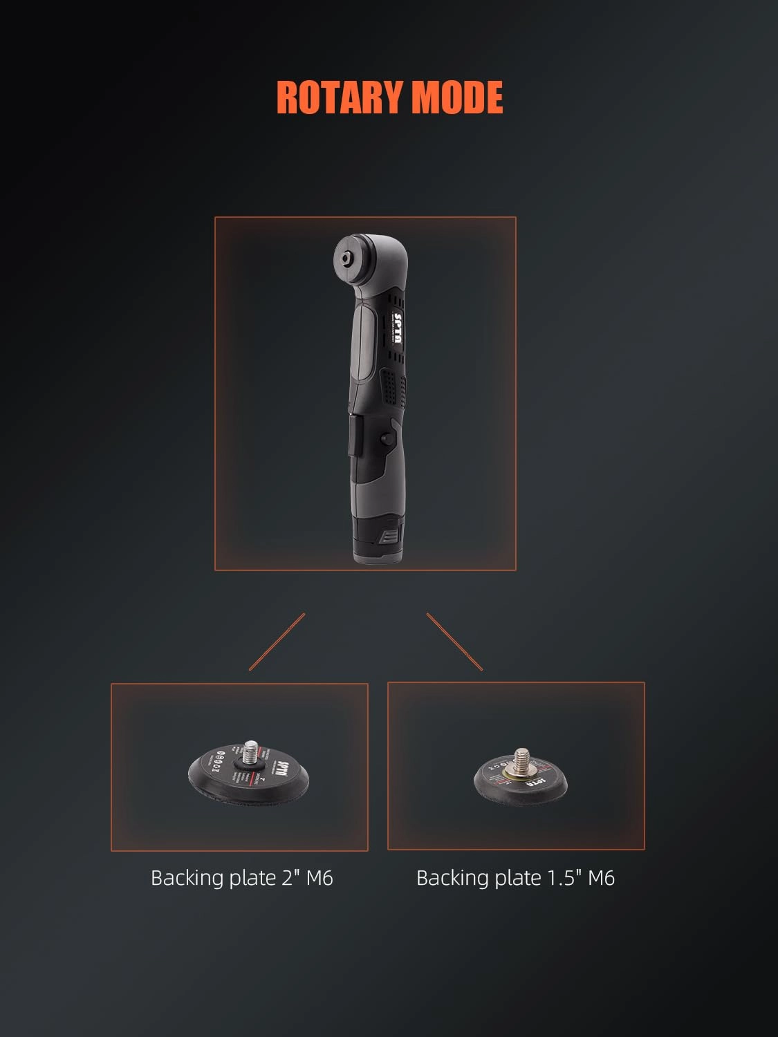 Cordless Mini Polisher - 25mm 50mm 80mm