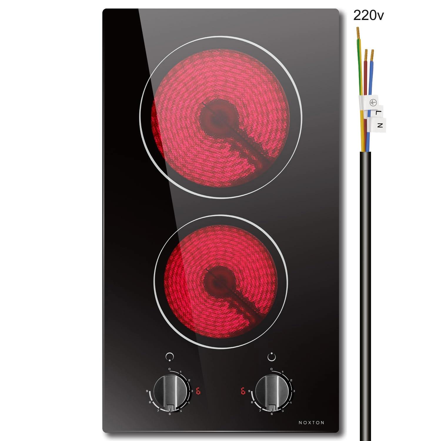 NOXTON NTN-INDUCTION 3-4FUEGOS Electric hob