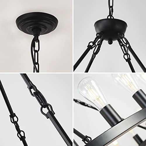 Wagon Wheel Chandelier