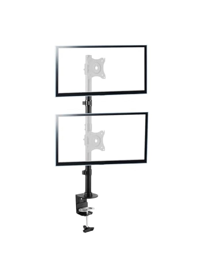 Dual Monitor Mount - 2 Monitors 32 inches 75mm or 100mm
