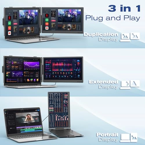 Portable Monitor - 1080P FHD 14.1 inch