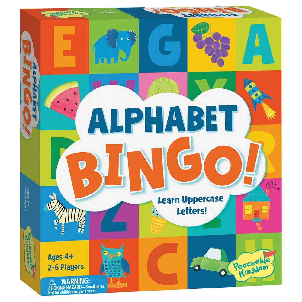Alphabet Bingo - 4 years and up 105 pieces