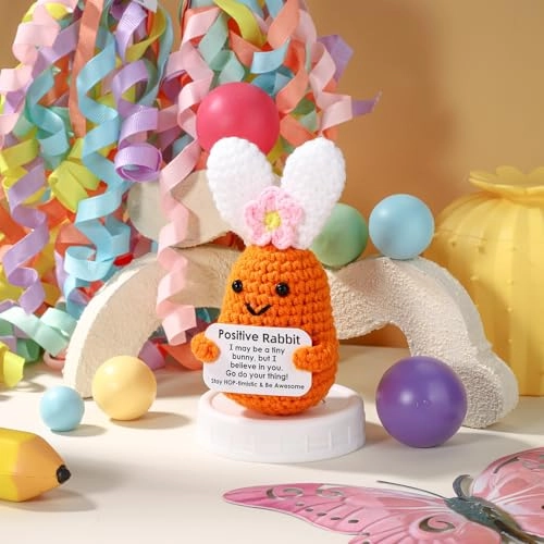 Bunny Positive Crochet - 12 cm