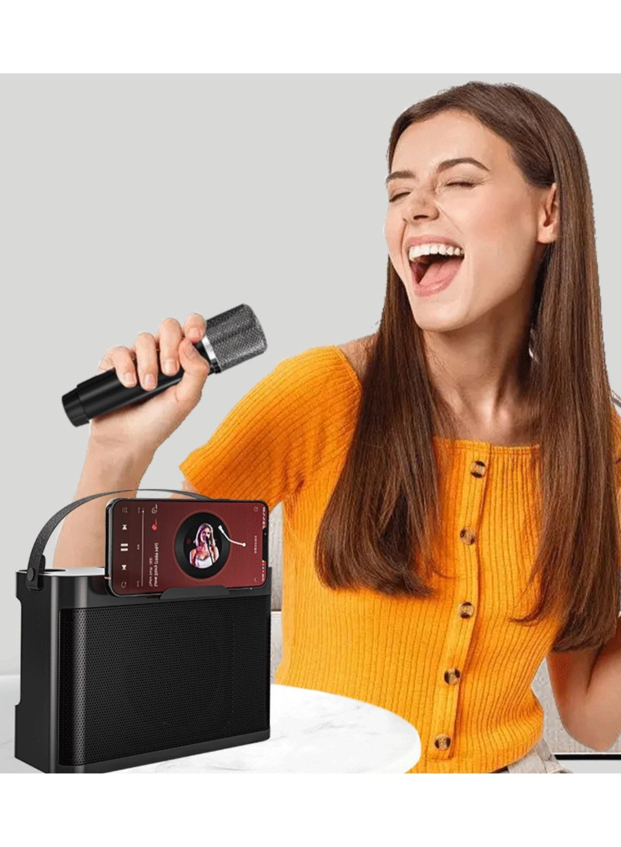 Wireless Karaoke Machine - 2 Microphones