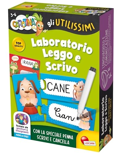 Carotina Il utile laboratory I read and write - 3 years and up