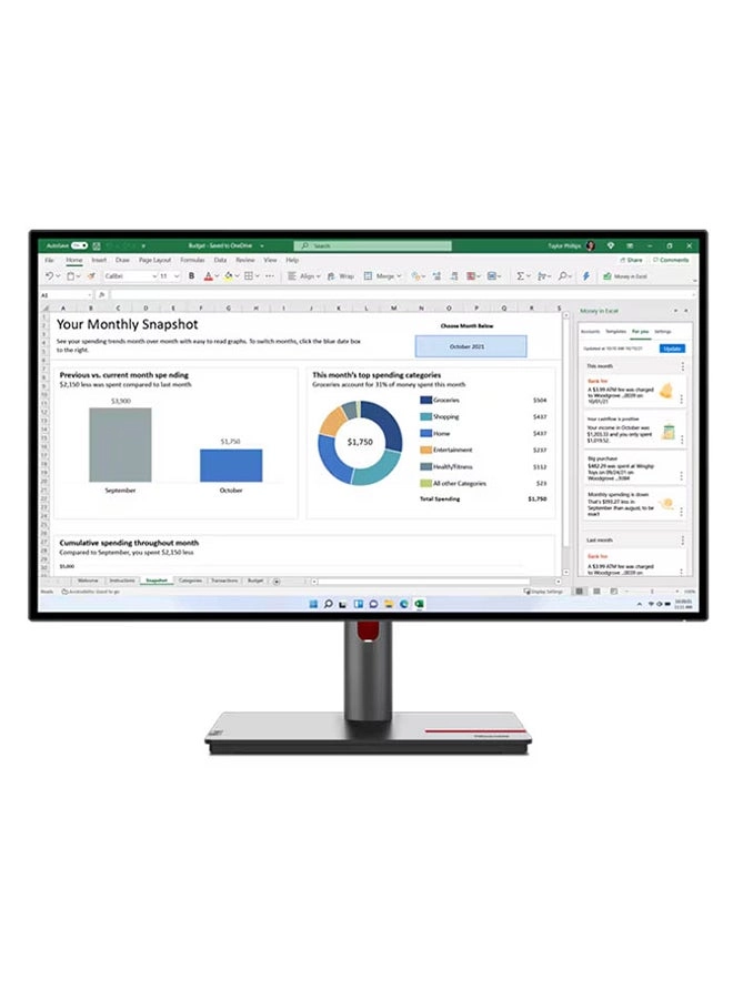 Lenovo ThinkVision P27h-30 - THINKVISION P27H 27" 2560 x 1440